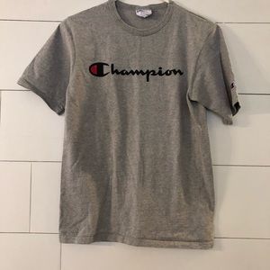 Champions Mens Size Small Gray